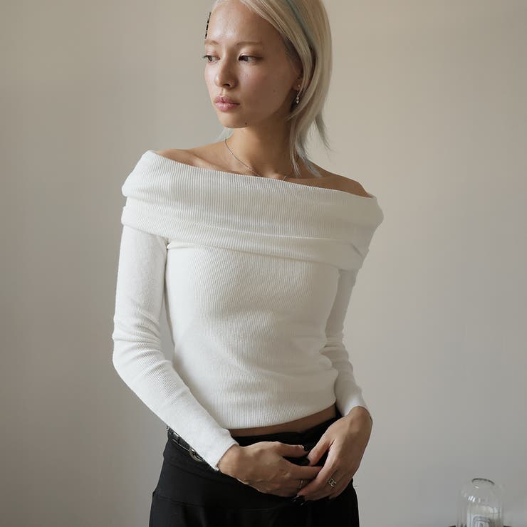 ホワイト | ニットセーター | Doula Doula