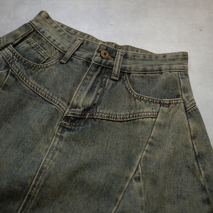 デニムフレアスカート | Doula Doula | 詳細画像3 