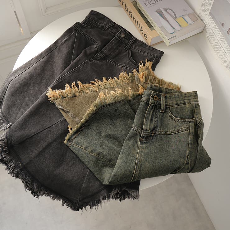 デニムフレアスカート | Doula Doula | 詳細画像5 