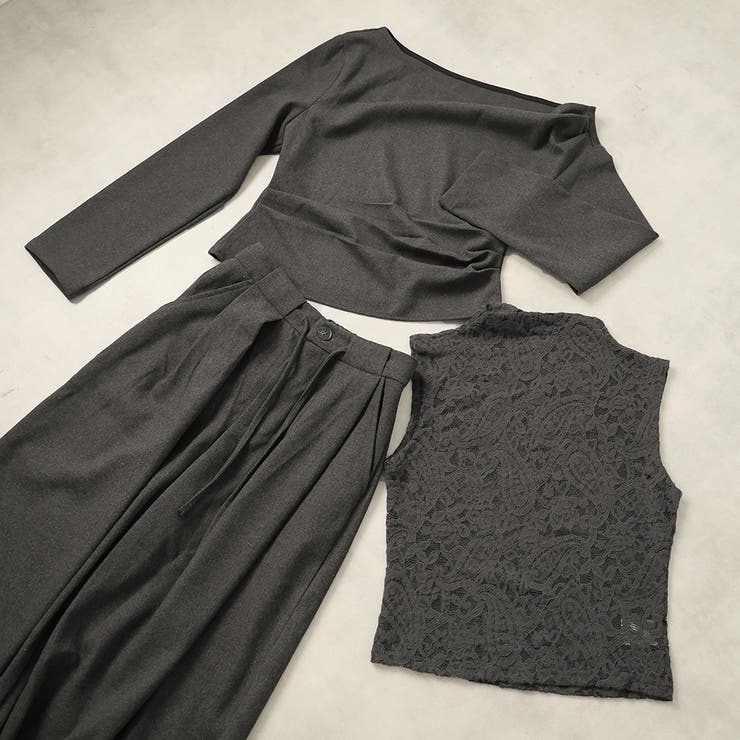 3点セットカットソー＆レースインナー＆パンツ | Doula Doula | 詳細画像11 