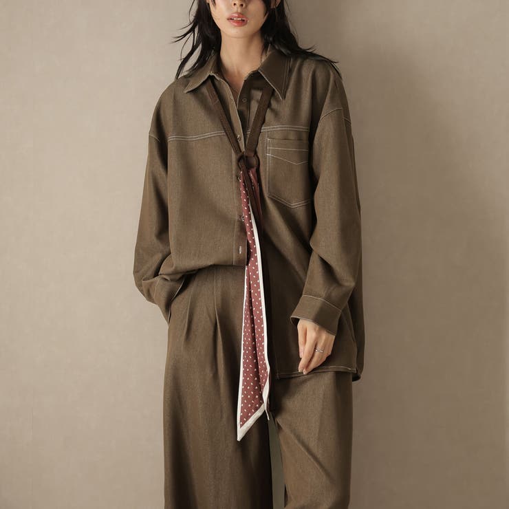 ブラウン | ジャケットとパンツセット | Doula Doula