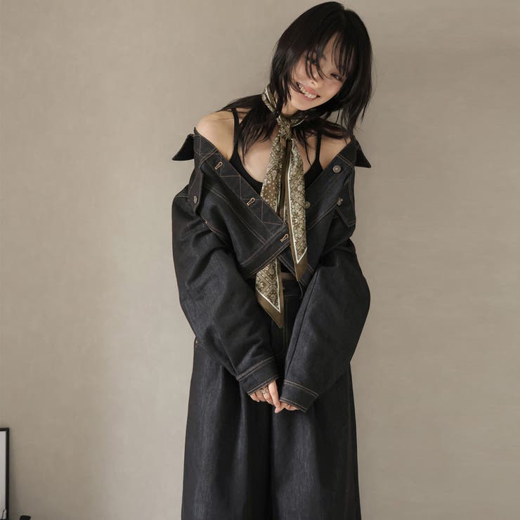 デニムジャケットとパンツセット | Doula Doula | 詳細画像2 