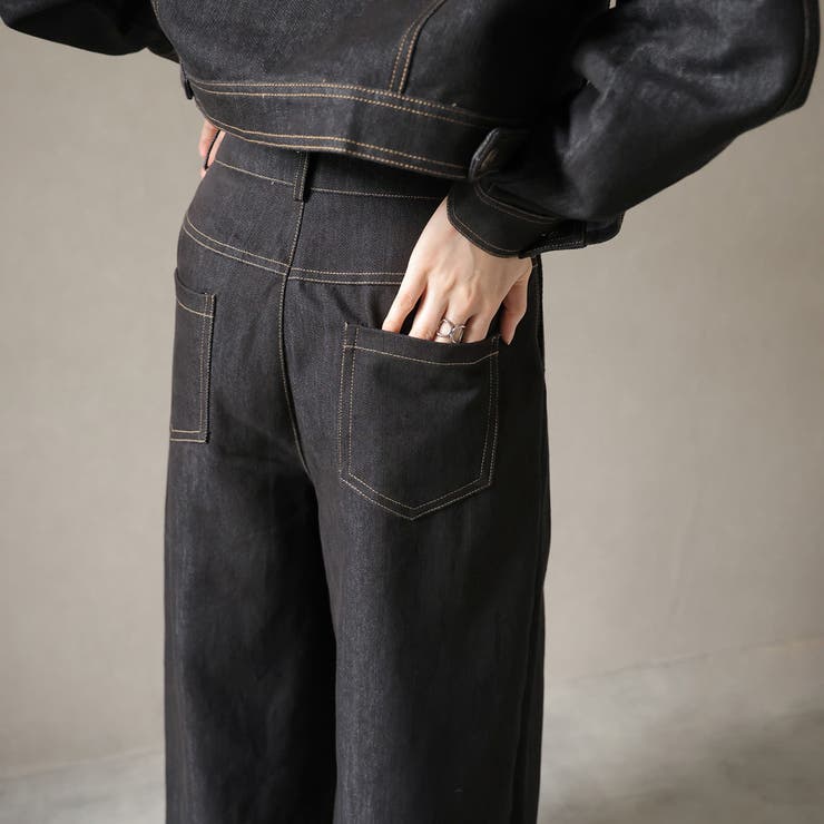 デニムジャケットとパンツセット | Doula Doula | 詳細画像6 