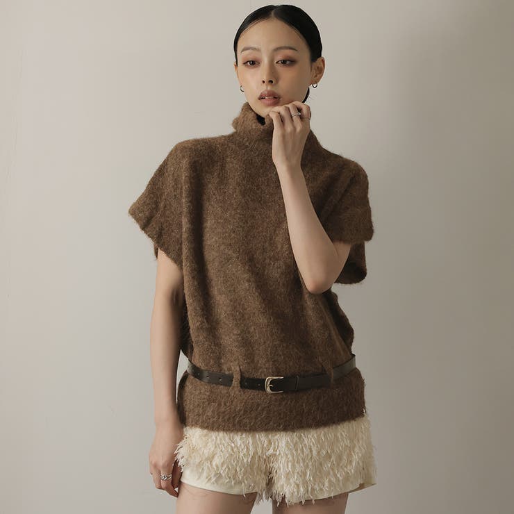 ブラウン | ニットセーター | Doula Doula