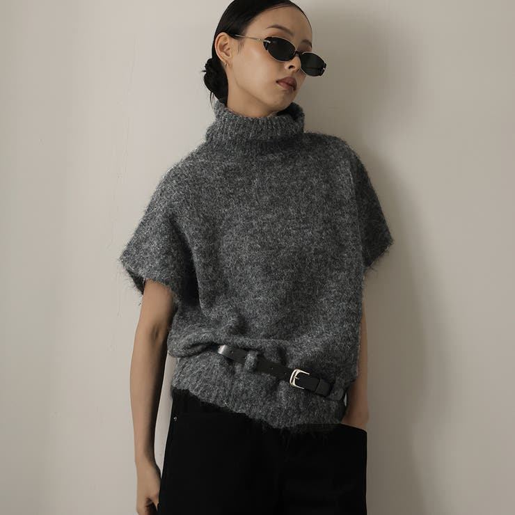 ダークグレー | ニットセーター | Doula Doula