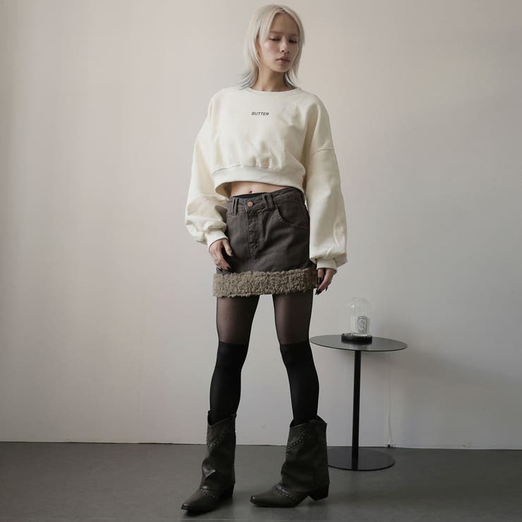 ブラウン | ミニスカート | Doula Doula