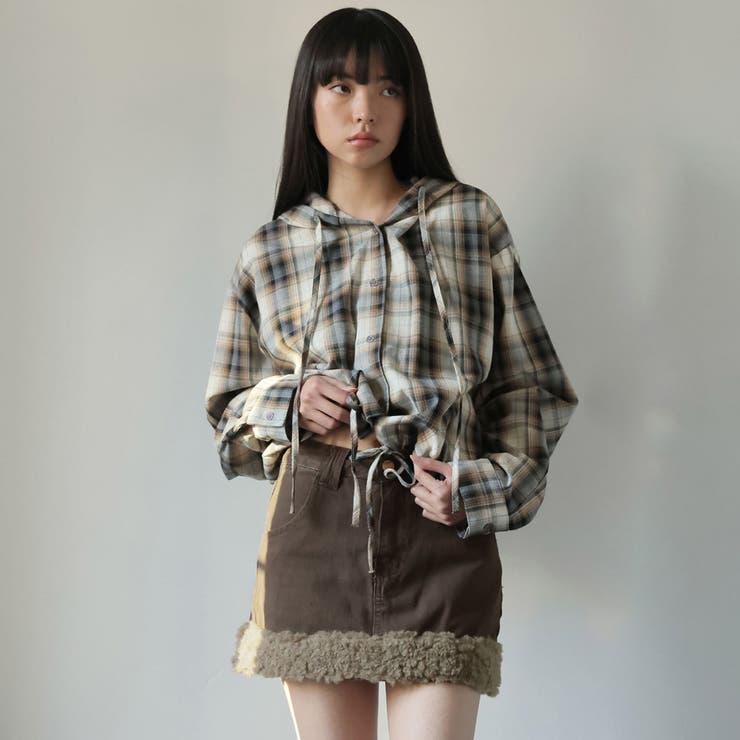 アイボリー | ミニスカート | Doula Doula