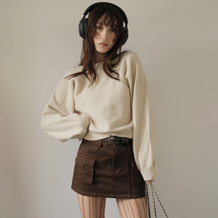 ベージュ | ニットセーター | Doula Doula