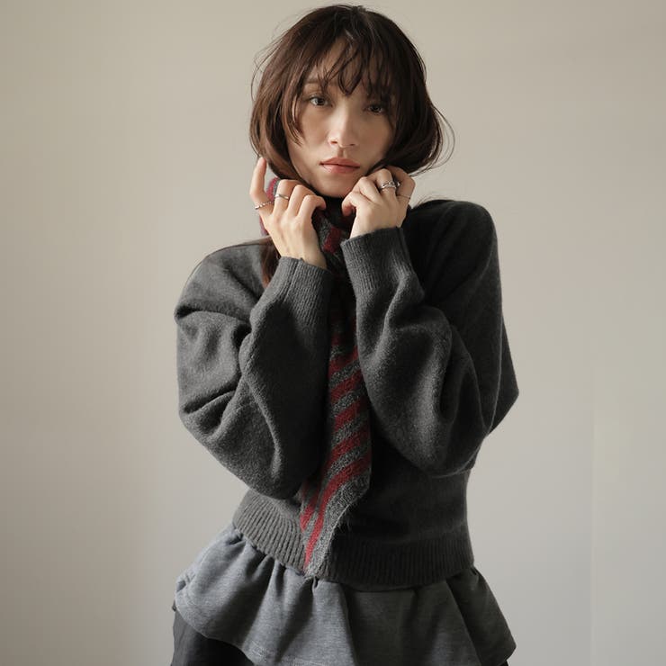 ダークグレー | ニットセーター | Doula Doula