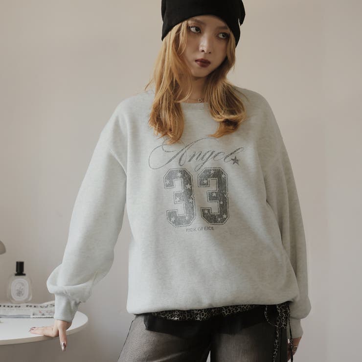 アイボリー | 裏起毛トレーナー | Doula Doula