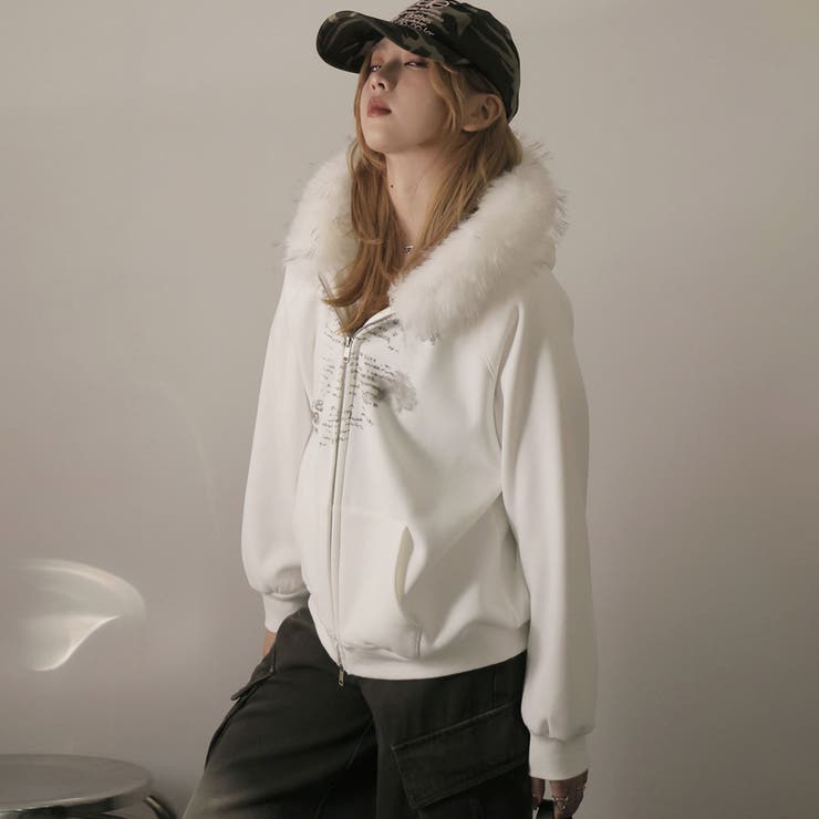 裏起毛パーカ | Doula Doula | 詳細画像2 