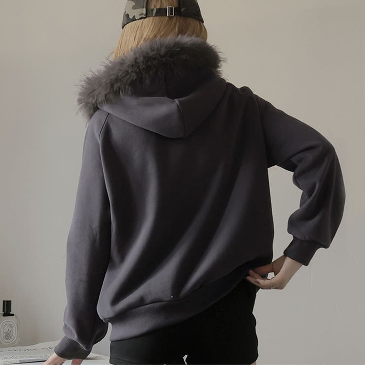 裏起毛パーカ | Doula Doula | 詳細画像4 