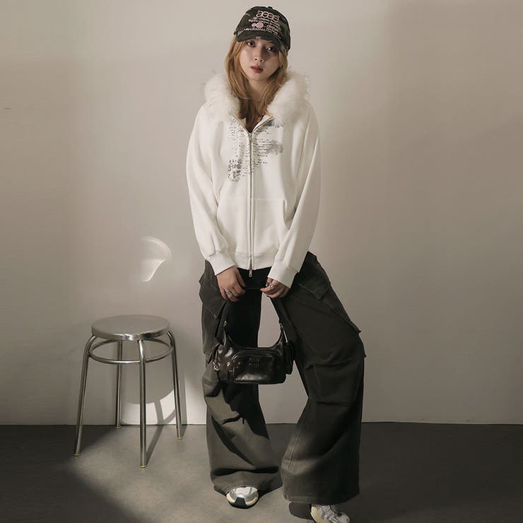 裏起毛パーカ | Doula Doula | 詳細画像5 