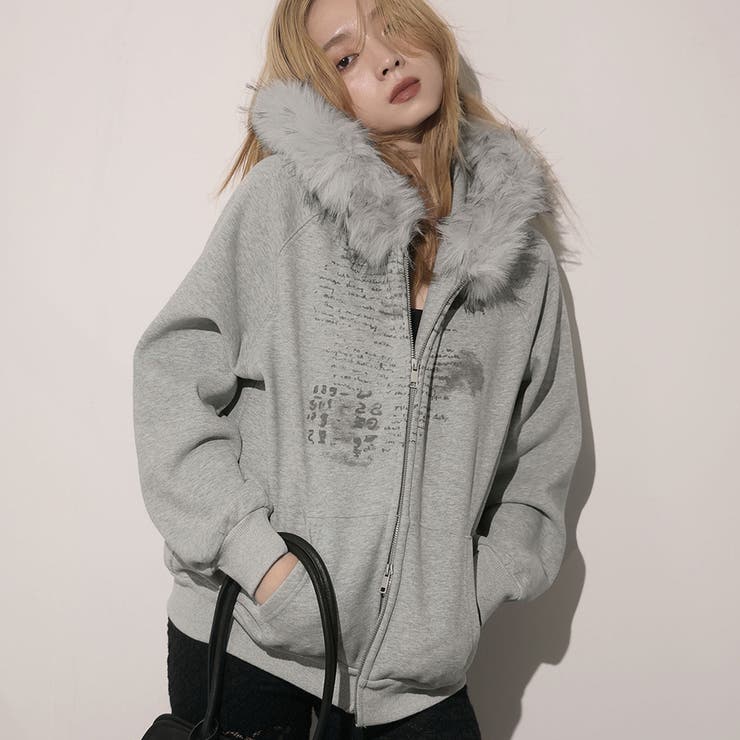 裏起毛パーカ | Doula Doula | 詳細画像9 