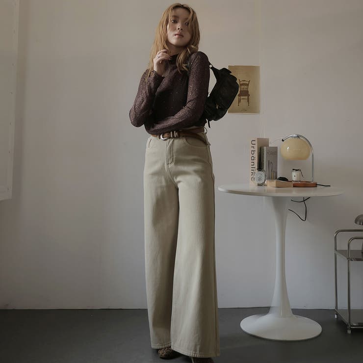 裏起毛デニムパンツ | Doula Doula | 詳細画像8 