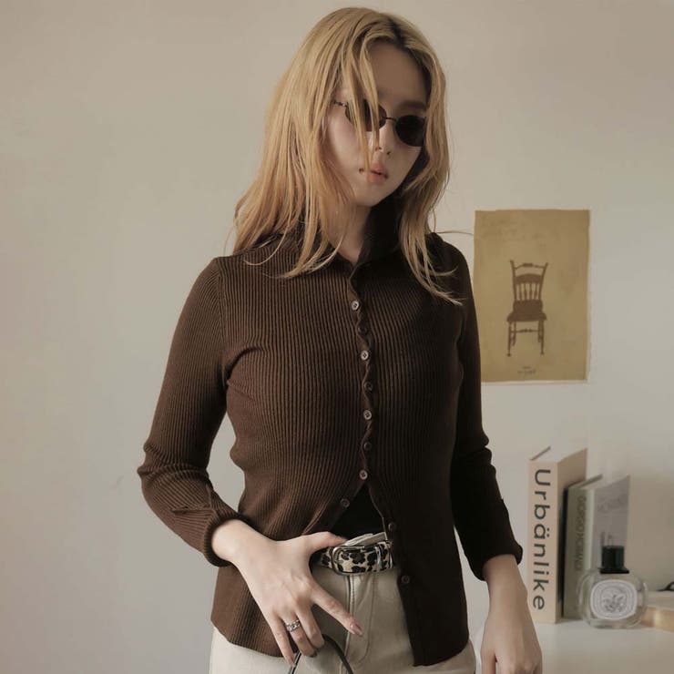 ブラウン | ニットセーター | Doula Doula