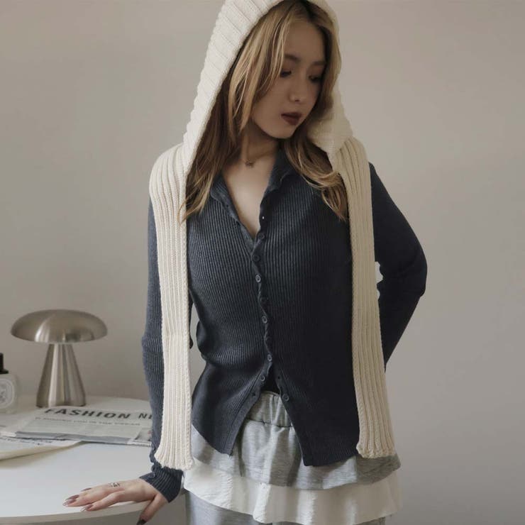 ダークグレー | ニットセーター | Doula Doula