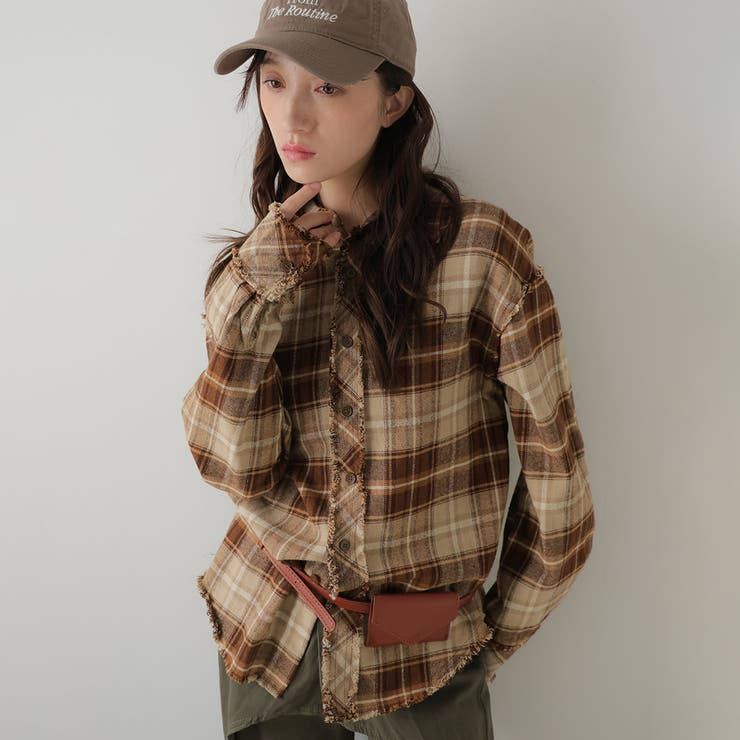 ブラウン | シャツ | Doula Doula