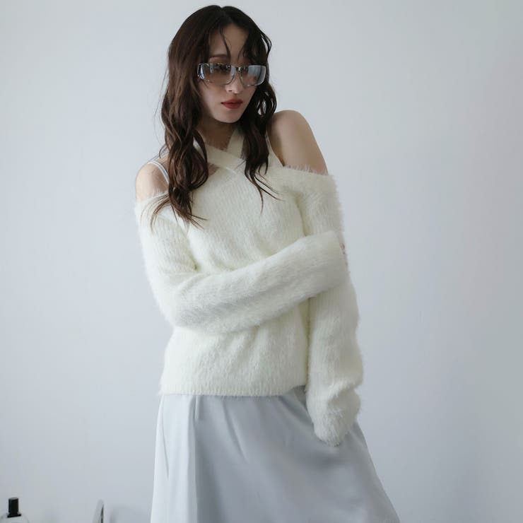 ホワイト | ニットセーター | Doula Doula