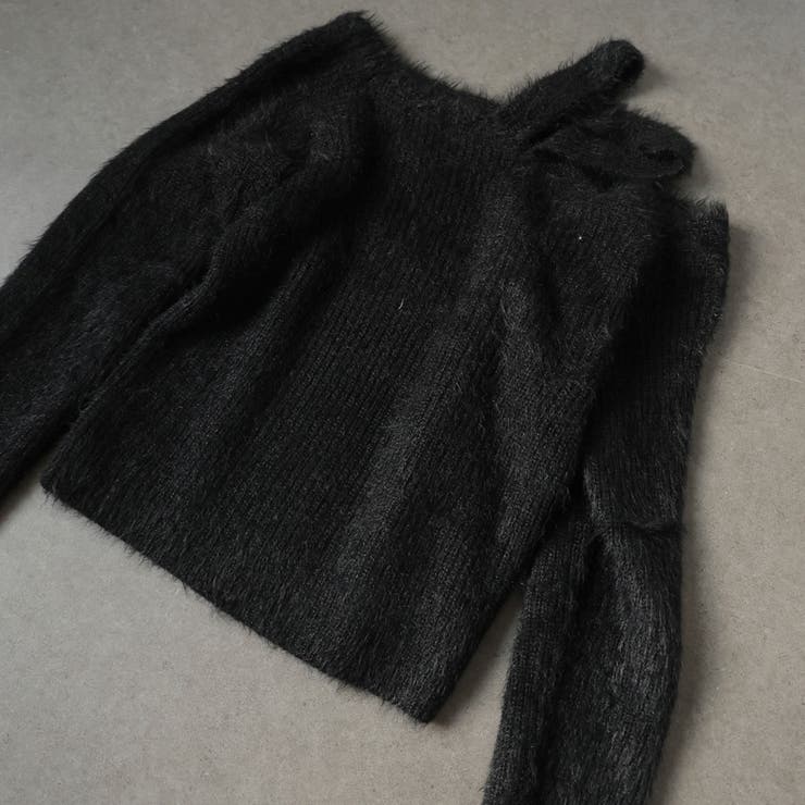 ブラック | ニットセーター | Doula Doula