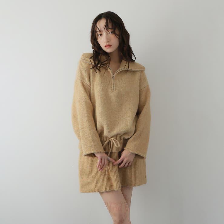 ニットセーターとショットパンツセット | Doula Doula | 詳細画像5 