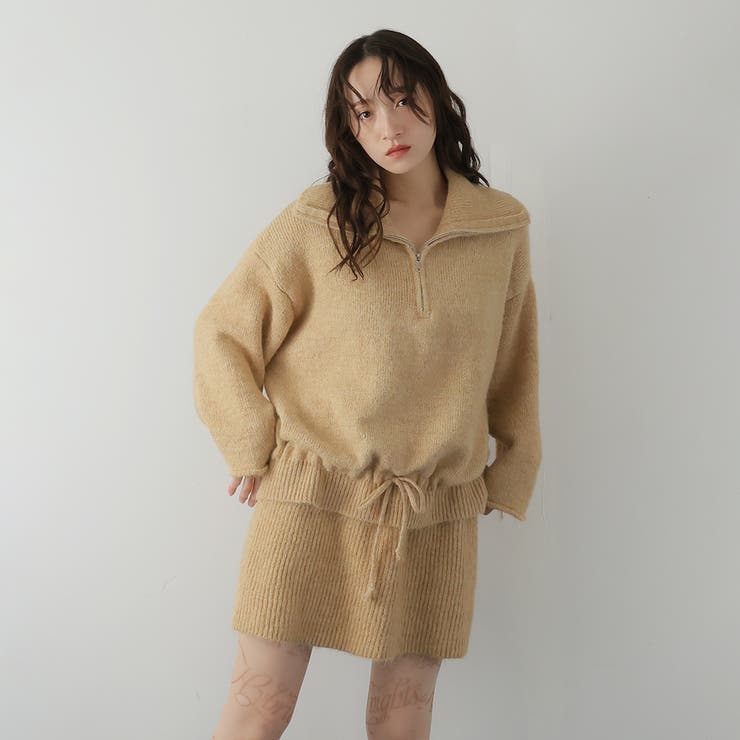 ニットセーターとショットパンツセット | Doula Doula | 詳細画像7 