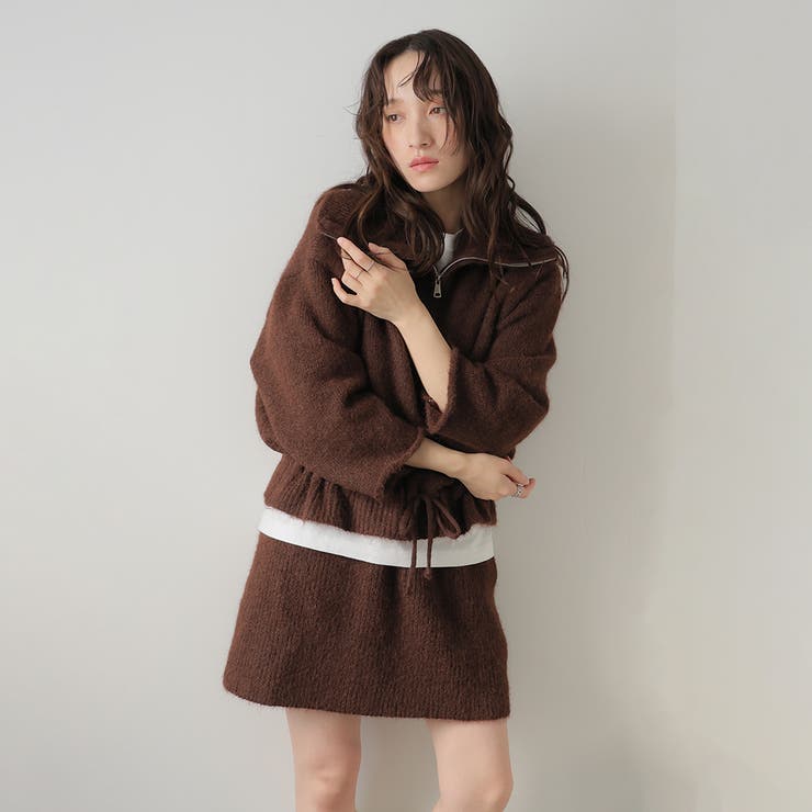 ニットセーターとショットパンツセット | Doula Doula | 詳細画像11 