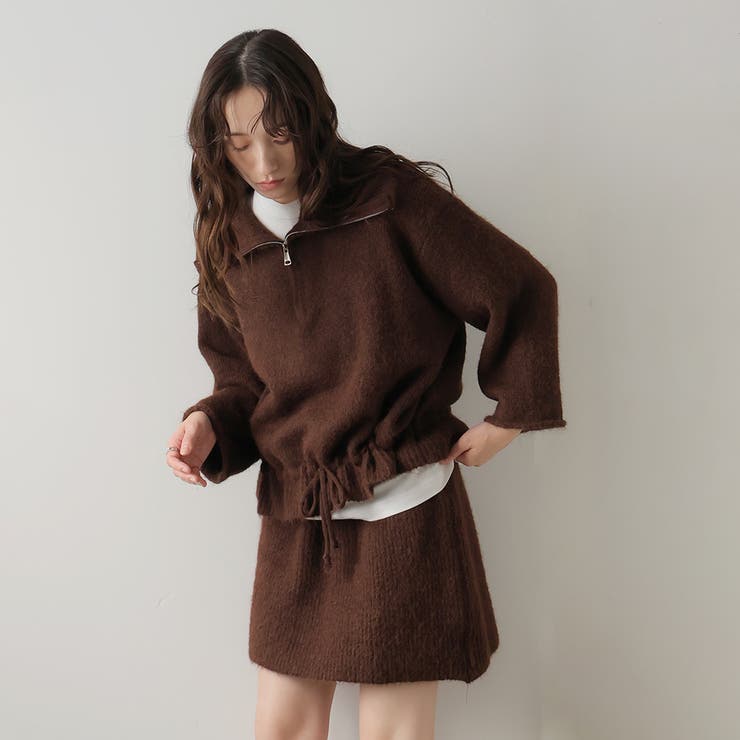 ニットセーターとショットパンツセット | Doula Doula | 詳細画像13 