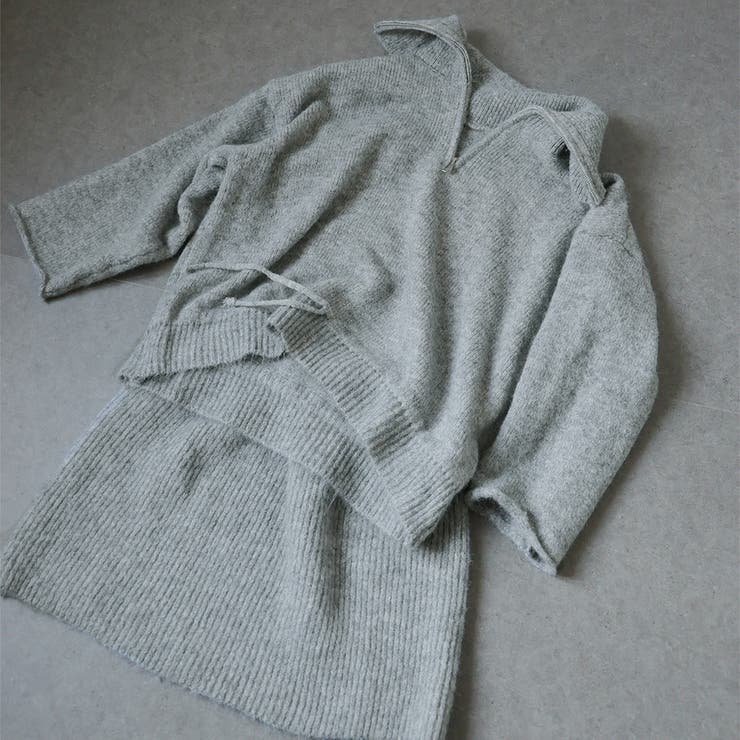 ニットセーターとショットパンツセット | Doula Doula | 詳細画像26 