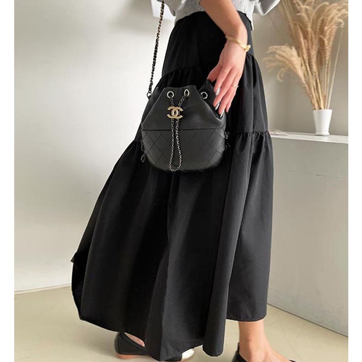 マキシスカート【韓国ファッション】【春夏新商品】 | Doula Doula | 詳細画像6 