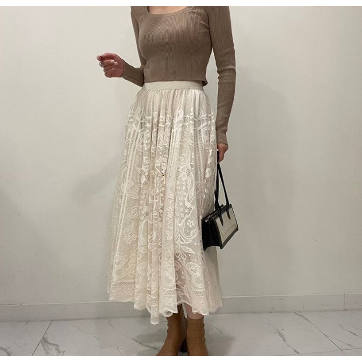 マキシスカート【韓国ファッション】【春夏新商品】 | Doula Doula | 詳細画像4 