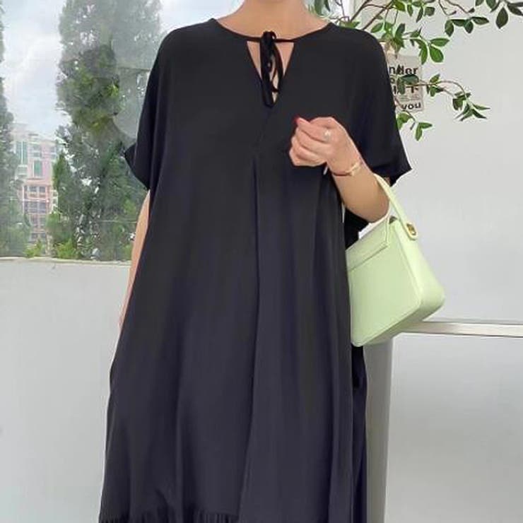 ブラック | ワンピース【韓国ファッション】【春夏新商品】 | Doula Doula