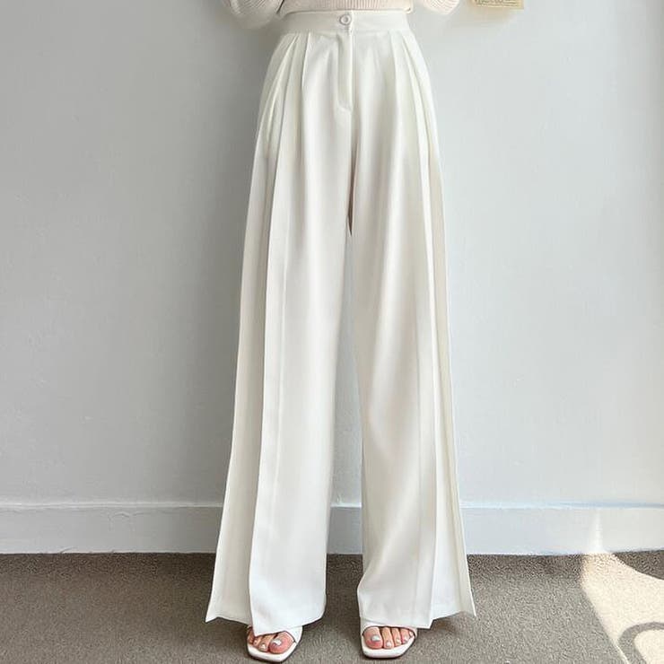 ホワイト | チノパンツ【韓国ファッション】 | Doula Doula