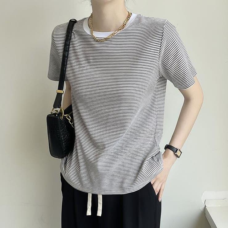 ホワイト | Ｔシャツ【韓国ファッション】 | Doula Doula