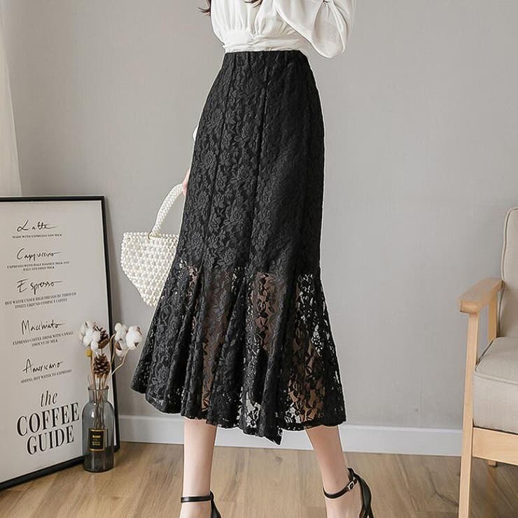 ひざ丈スカート【韓国ファッション】 | Doula Doula | 詳細画像2 