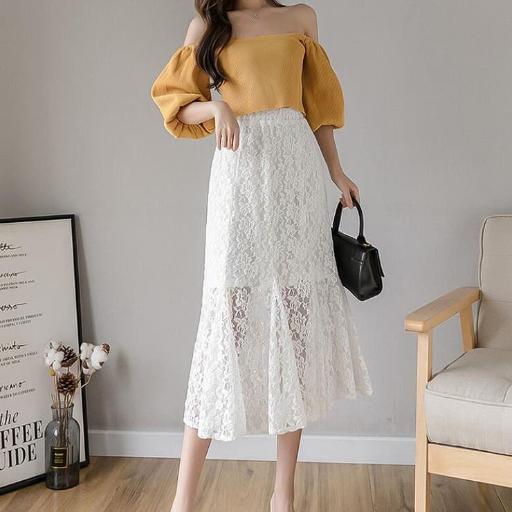 ひざ丈スカート【韓国ファッション】 | Doula Doula | 詳細画像5 