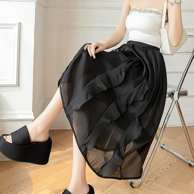 マキシスカート【韓国ファッション】 | Doula Doula | 詳細画像2 