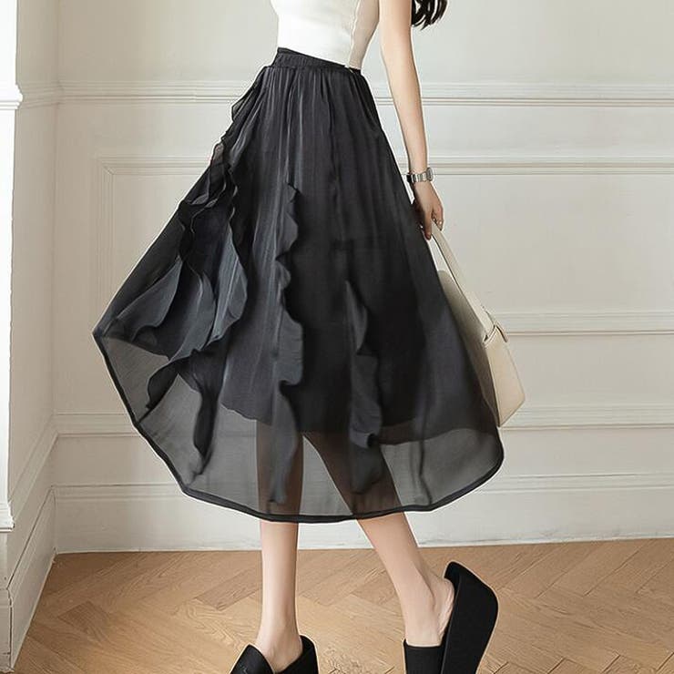 マキシスカート【韓国ファッション】 | Doula Doula | 詳細画像3 