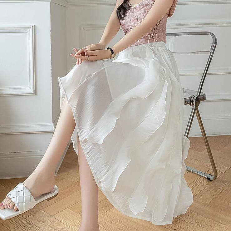 マキシスカート【韓国ファッション】 | Doula Doula | 詳細画像4 