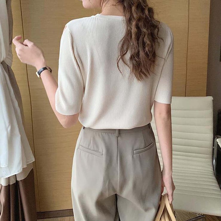 ショルダースリットニット【韓国ファッション】 | Doula Doula | 詳細画像6 