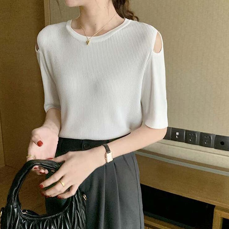 ショルダースリットニット【韓国ファッション】 | Doula Doula | 詳細画像11 