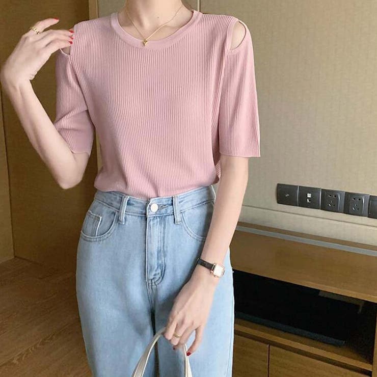 ショルダースリットニット【韓国ファッション】 | Doula Doula | 詳細画像13 