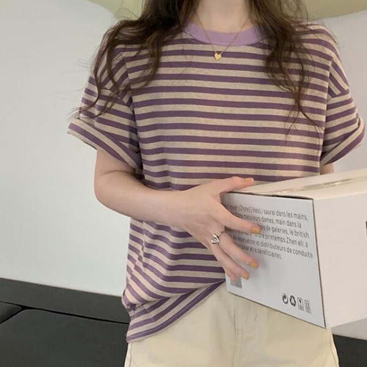 ボーダーＴシャツ【韓国ファッション】 | Doula Doula | 詳細画像9 