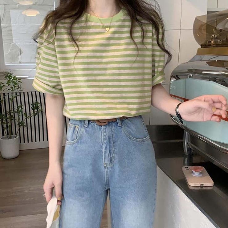 ボーダーＴシャツ【韓国ファッション】 | Doula Doula | 詳細画像10 