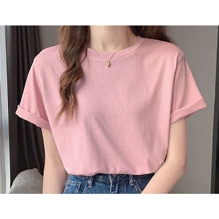 ピンク | Ｔシャツ【韓国ファッション】 | Doula Doula