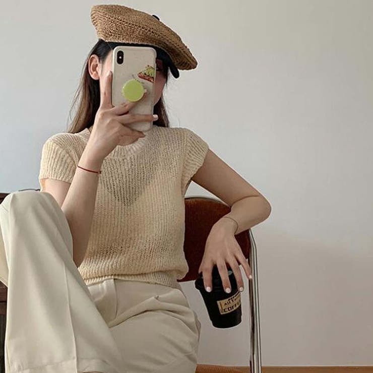 半袖サマーニット【韓国ファッション】 | Doula Doula | 詳細画像8 