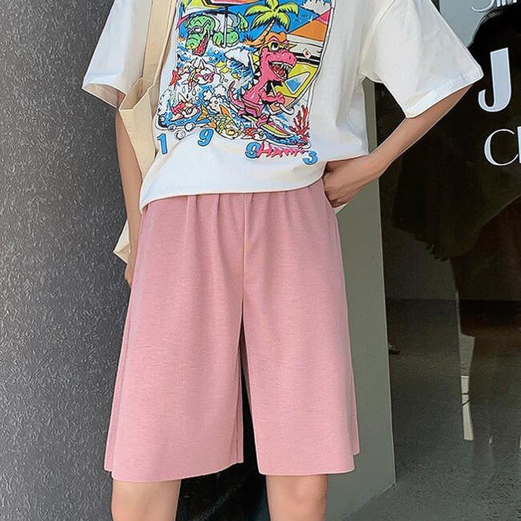 ピンク | ハーフパンツ【韓国ファッション】 | Doula Doula