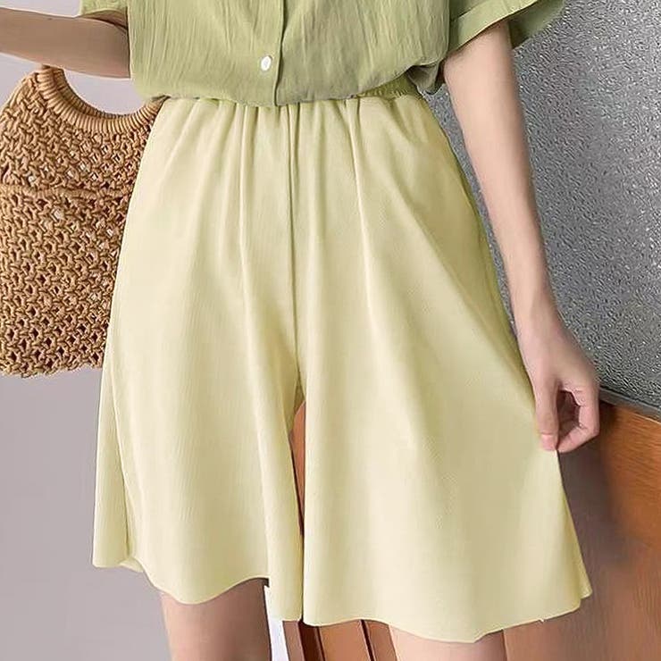 ベージュ | ハーフパンツ【韓国ファッション】 | Doula Doula