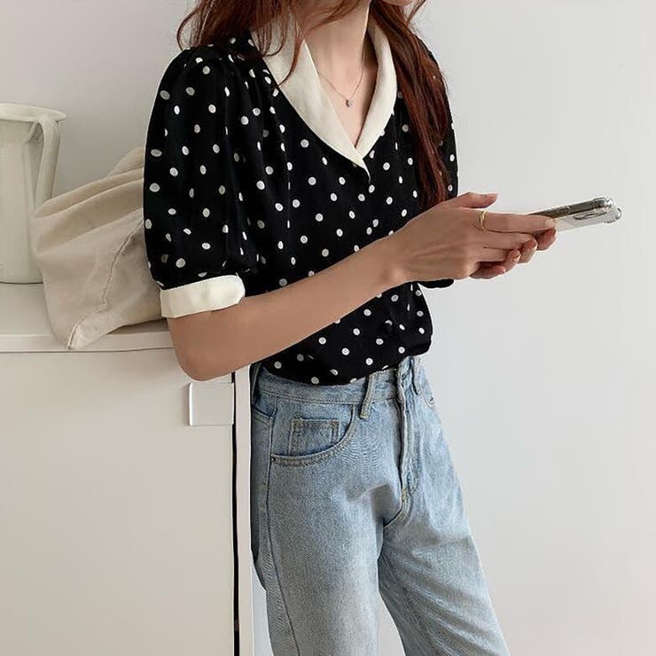 ブラック | シャツ【韓国ファッション】 | Doula Doula