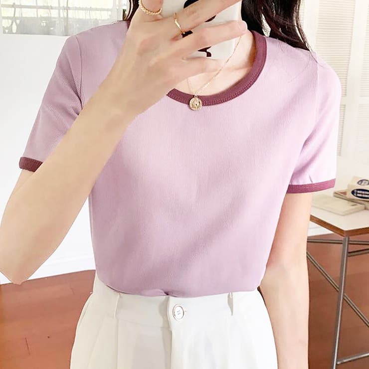 ライトパープル | Ｔシャツ【韓国ファッション】 | Doula Doula